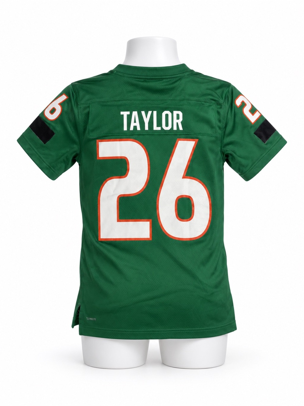 Adidas Sean Taylor #26 Miami Hurricanes Jersey Green Men’s Small